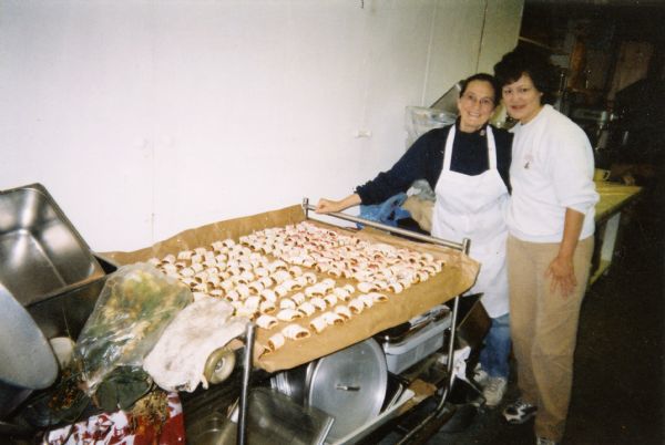 Making Italian cookies